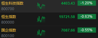 午评：港股恒指跌0.63% 恒生科指跌1.2%医药股跌幅居前-第3张图片-拉菲红酒总代理加盟批发官网