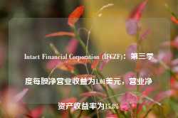 Intact Financial Corporation (IFCZF)：第三季度每股净营业收益为1.01美元，营业净资产收益率为15.8%-第1张图片-拉菲红酒总代理加盟批发官网