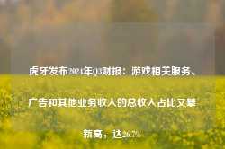 虎牙发布2024年Q3财报：游戏相关服务、广告和其他业务收入的总收入占比又攀新高，达26.7%-第1张图片-拉菲红酒总代理加盟批发官网