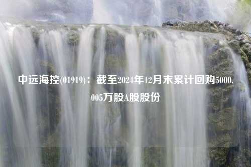 中远海控(01919)：截至2024年12月末累计回购5000.005万股A股股份