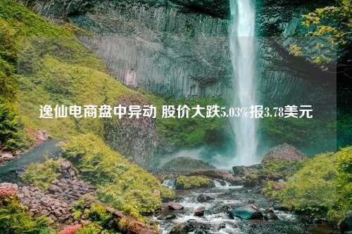 逸仙电商盘中异动 股价大跌5.03%报3.78美元