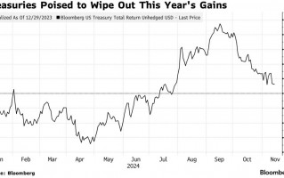 美联储12月不降息风险加剧 美债抹去2024年涨幅
