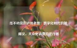 压不动货的泸州老窖：数字化时代的跛脚汉，大众化消费的逆行者