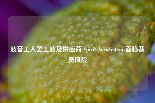 波音工人罢工波及供应商 Spirit AeroSystems面临裁员风险  第1张