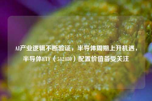 AI产业逻辑不断验证，半导体周期上升机遇，半导体ETF（512480）配置价值备受关注