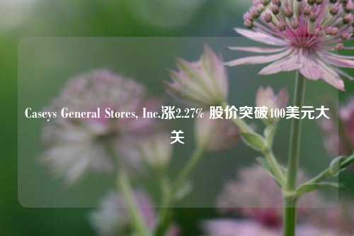 Caseys General Stores, Inc.涨2.27% 股价突破400美元大关  第1张